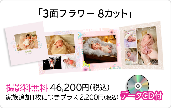 3面フラワー